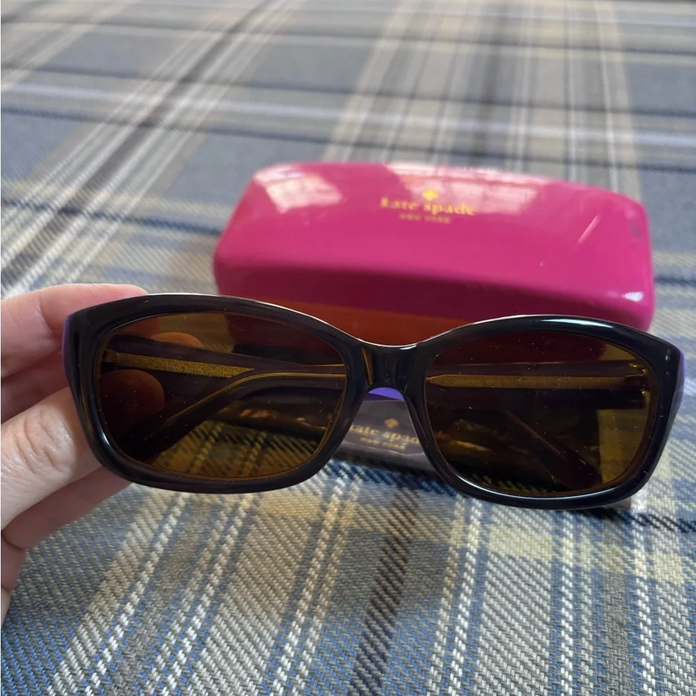Kate Spade Ginnie Black Purple Sunglasses Frames Only